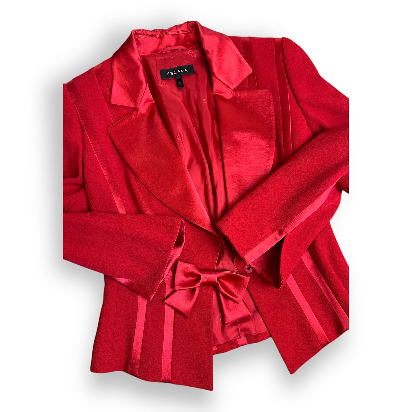 Escada Red Evening Jacket 1990s