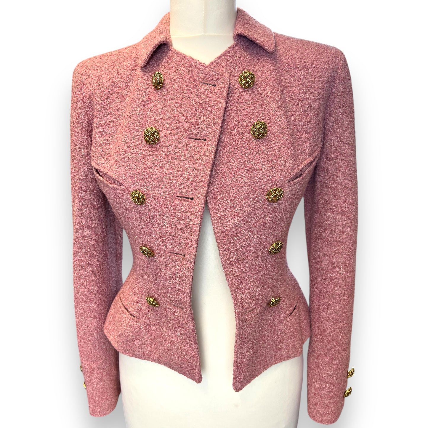 Valentino Boutique Pink Jacket 1980s
