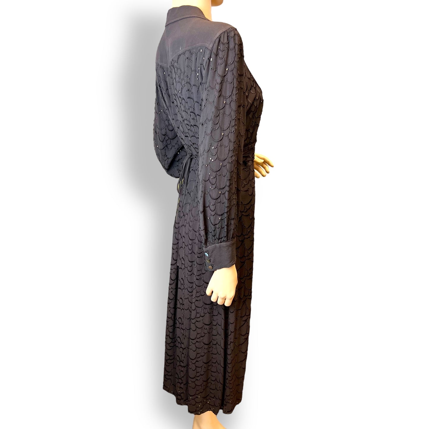 Ghost Chocolate Brown Dress 1990s
