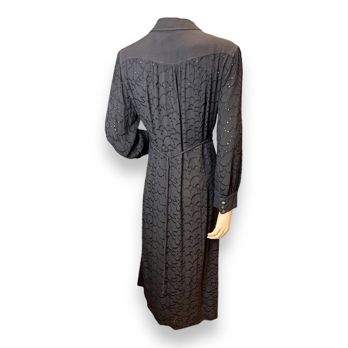 Ghost Chocolate Brown Dress 1990s
