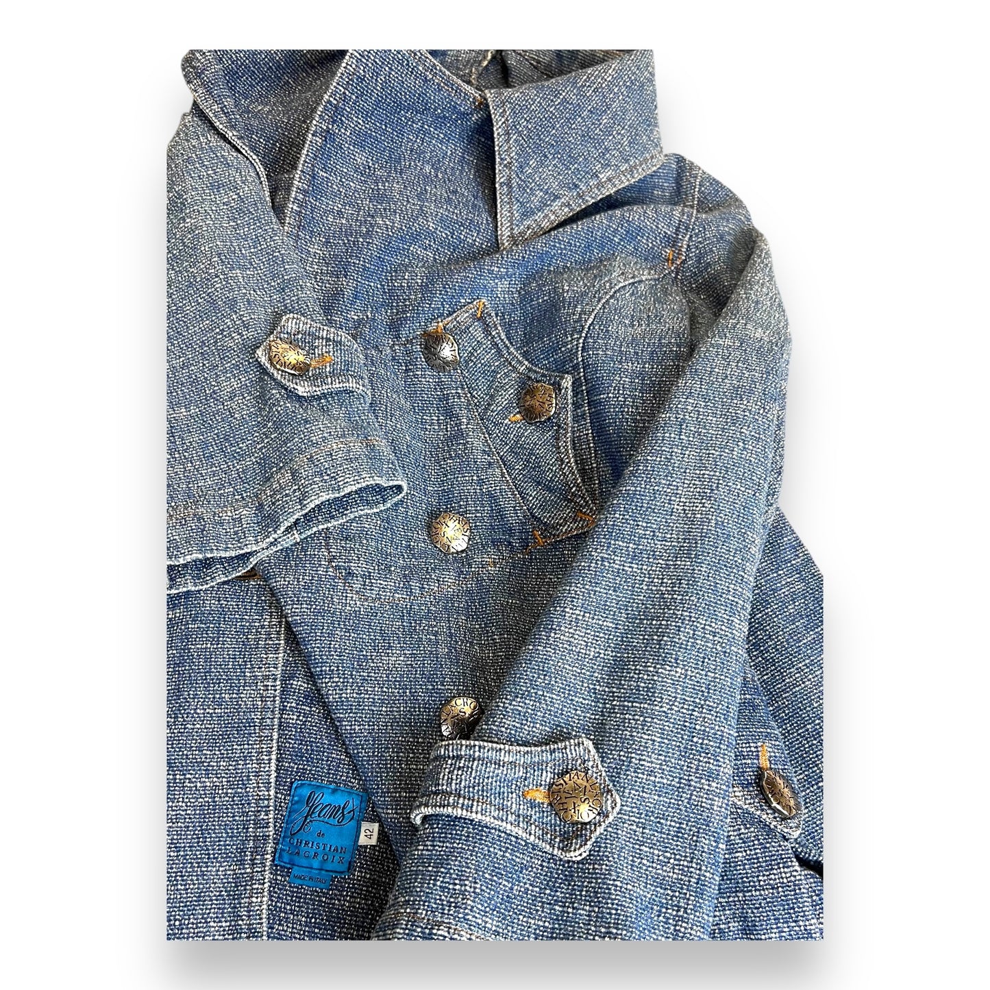 Christian Lacroix Jeans Jacket 1990s
