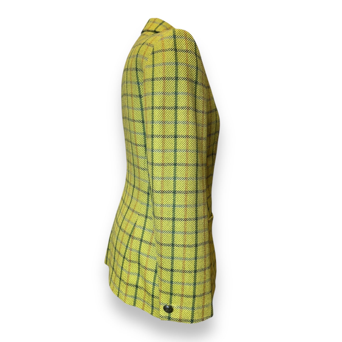 Laurel Checked Tweed Blazer 1990s