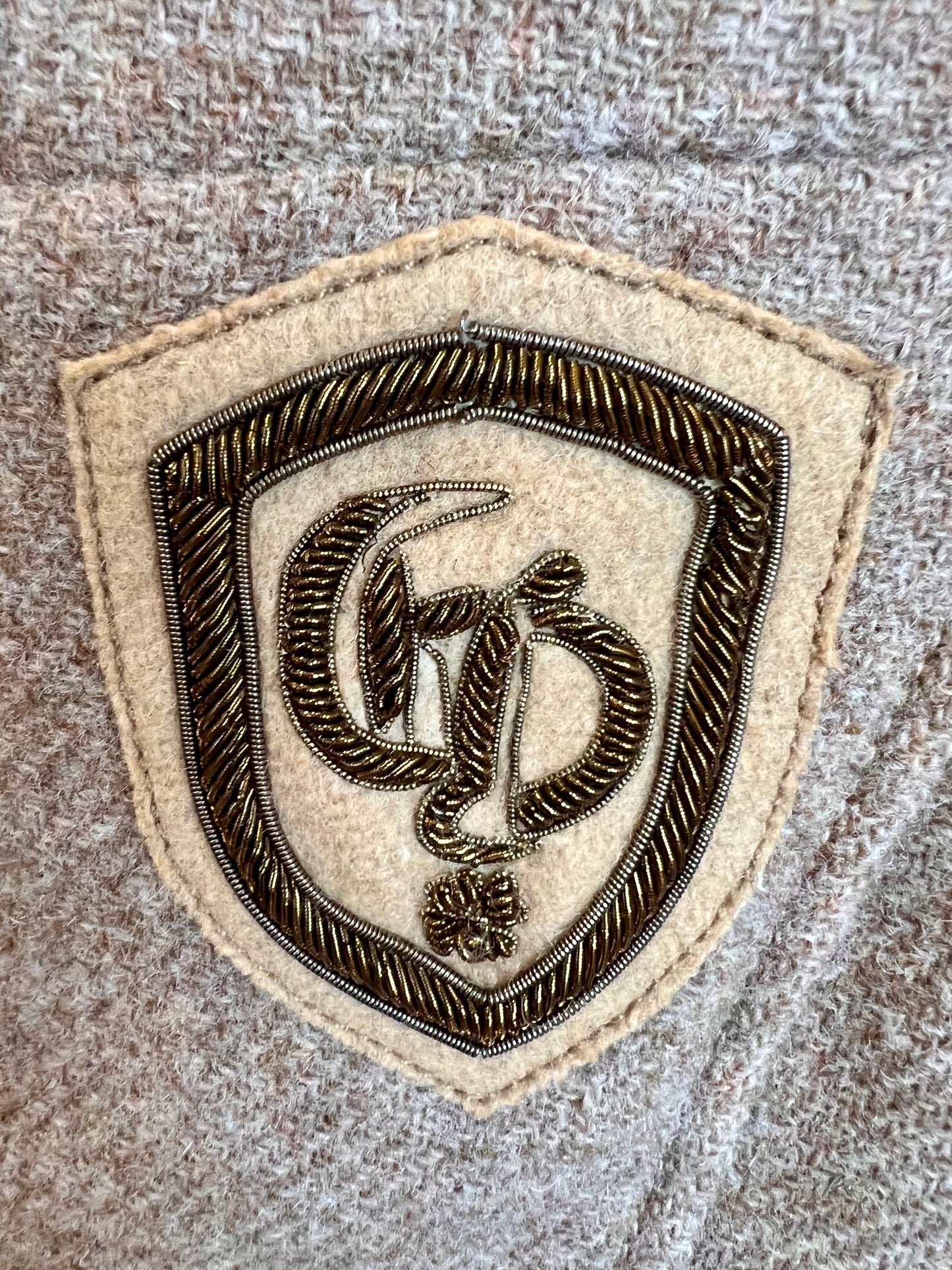 Gerard Darel Crested Blazer 90s