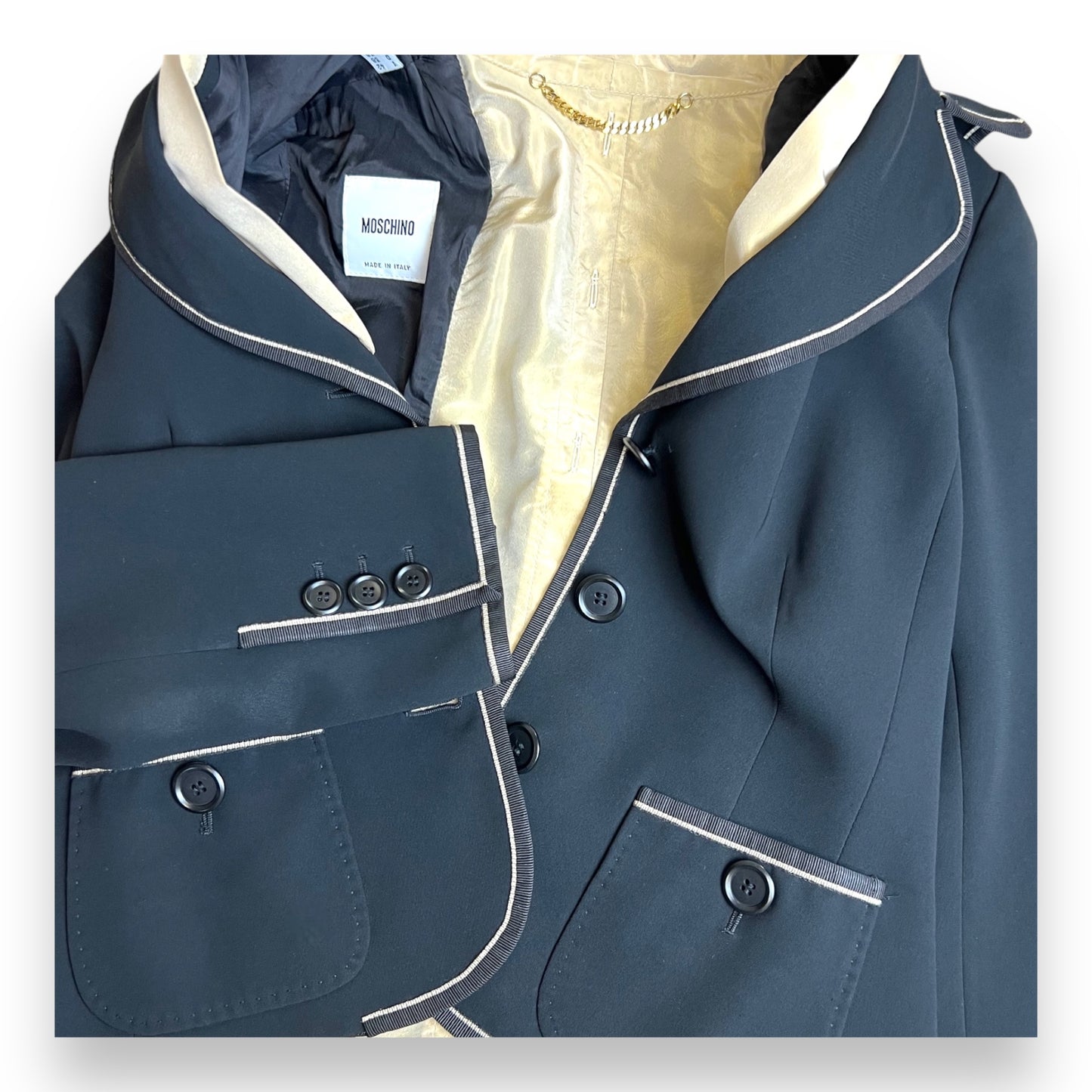 Moschino 'Double-take' Jacket 2000s