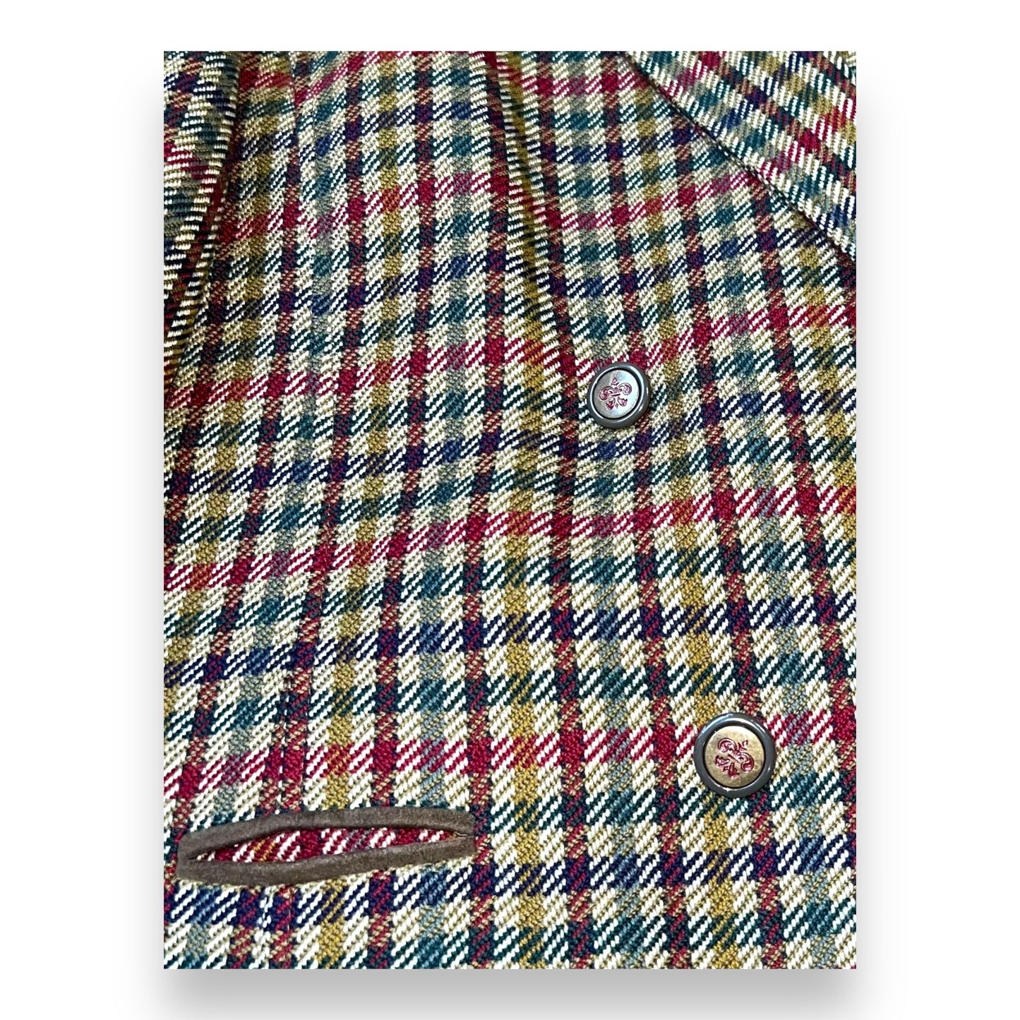 Basler Tweed Double-Breasted Blazer 1980s