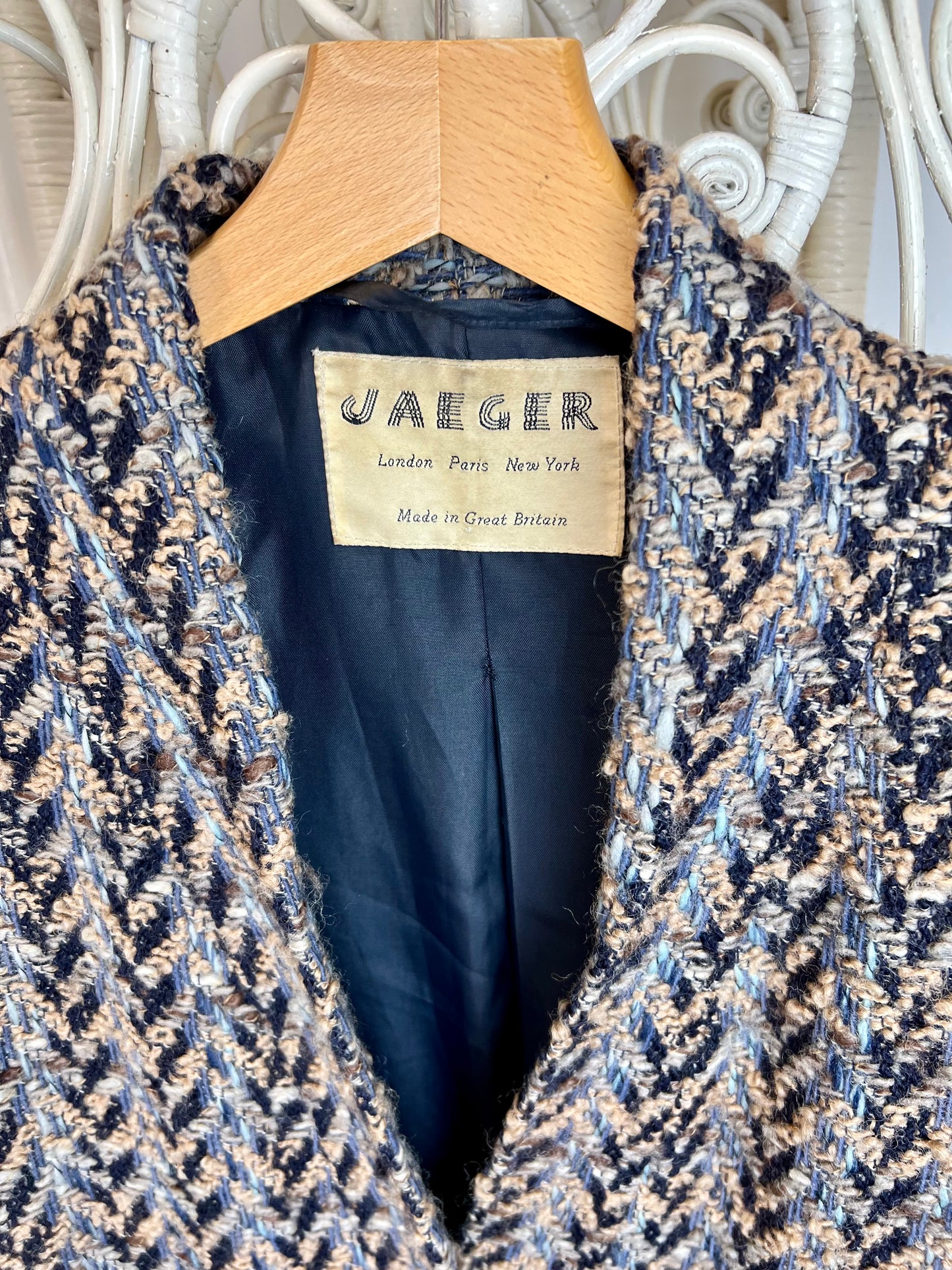 Jaeger Wool Coat / Jacket 1980s