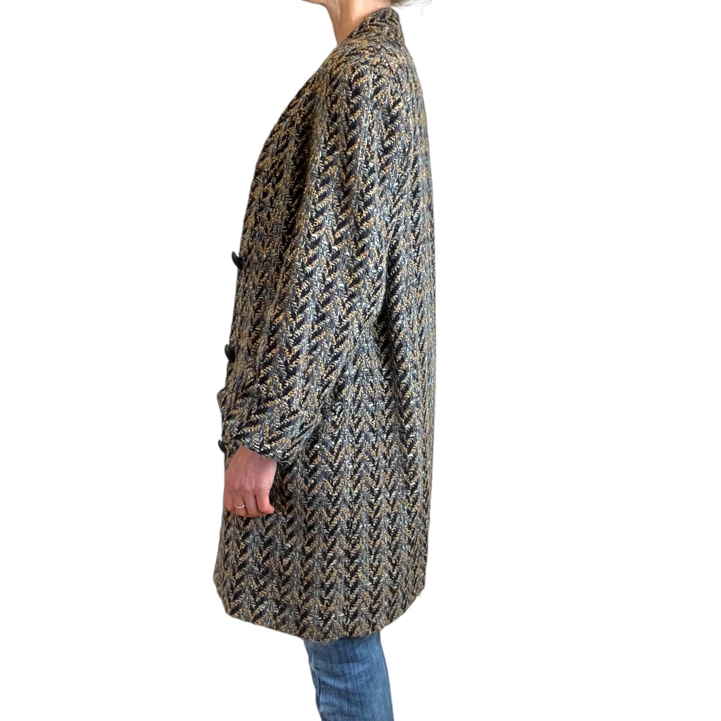 Jaeger Wool Coat / Jacket 1980s