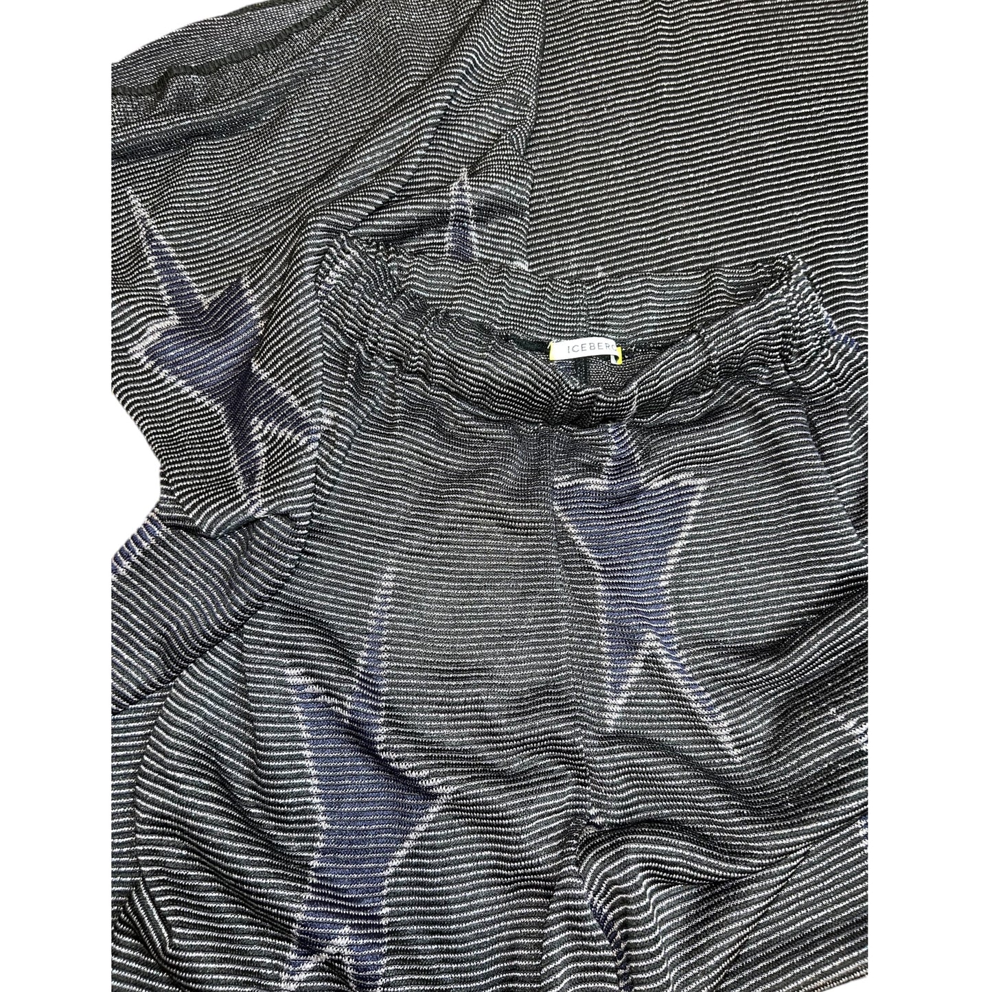 Iceberg Semi-sheer Glitter Trousers 80s