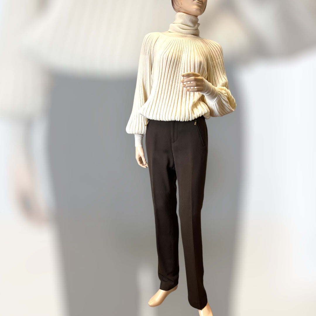 Ralph Lauren Brown Wool Trousers 1990s
