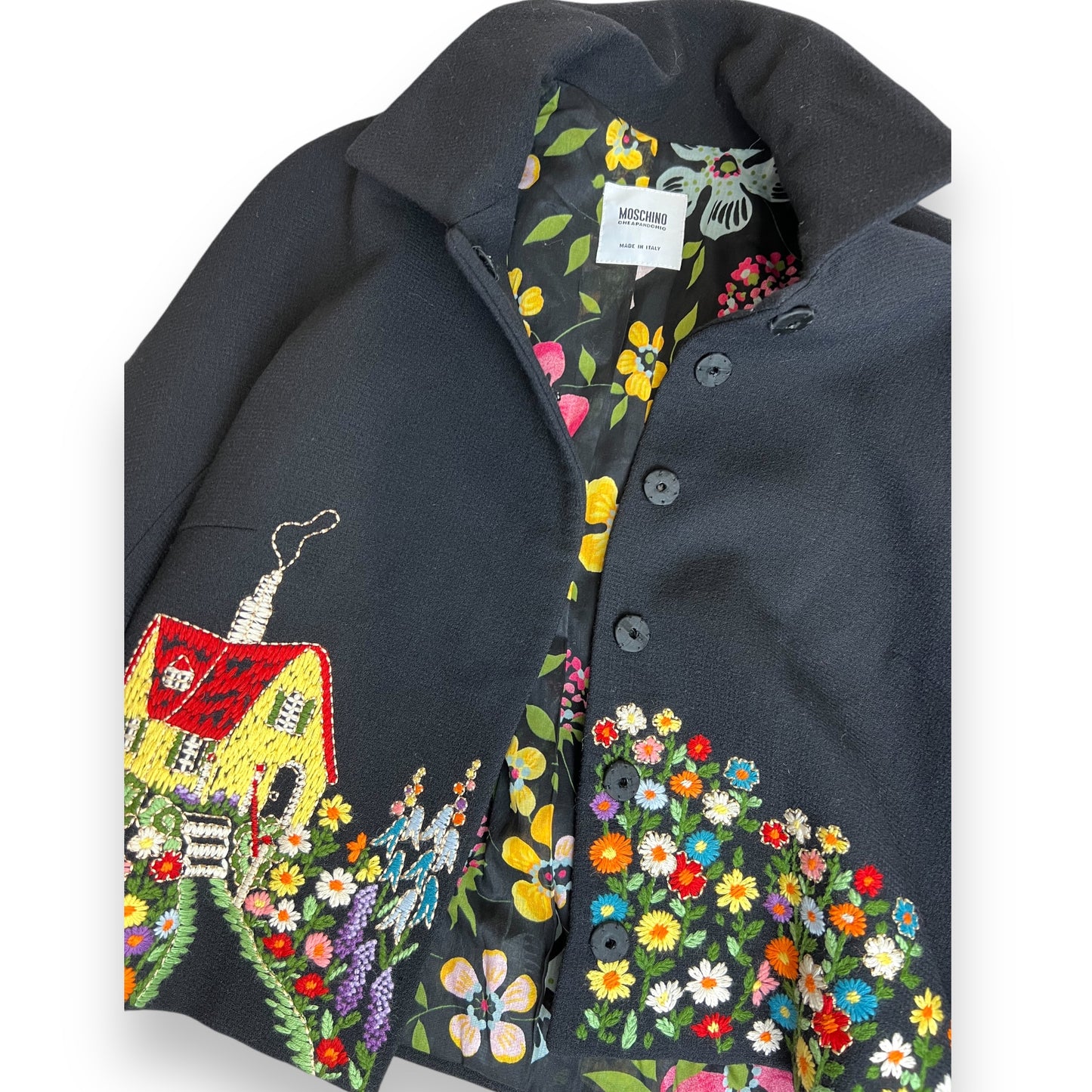 Moschino Cheap & Chic Embroidered Jacket 2000s