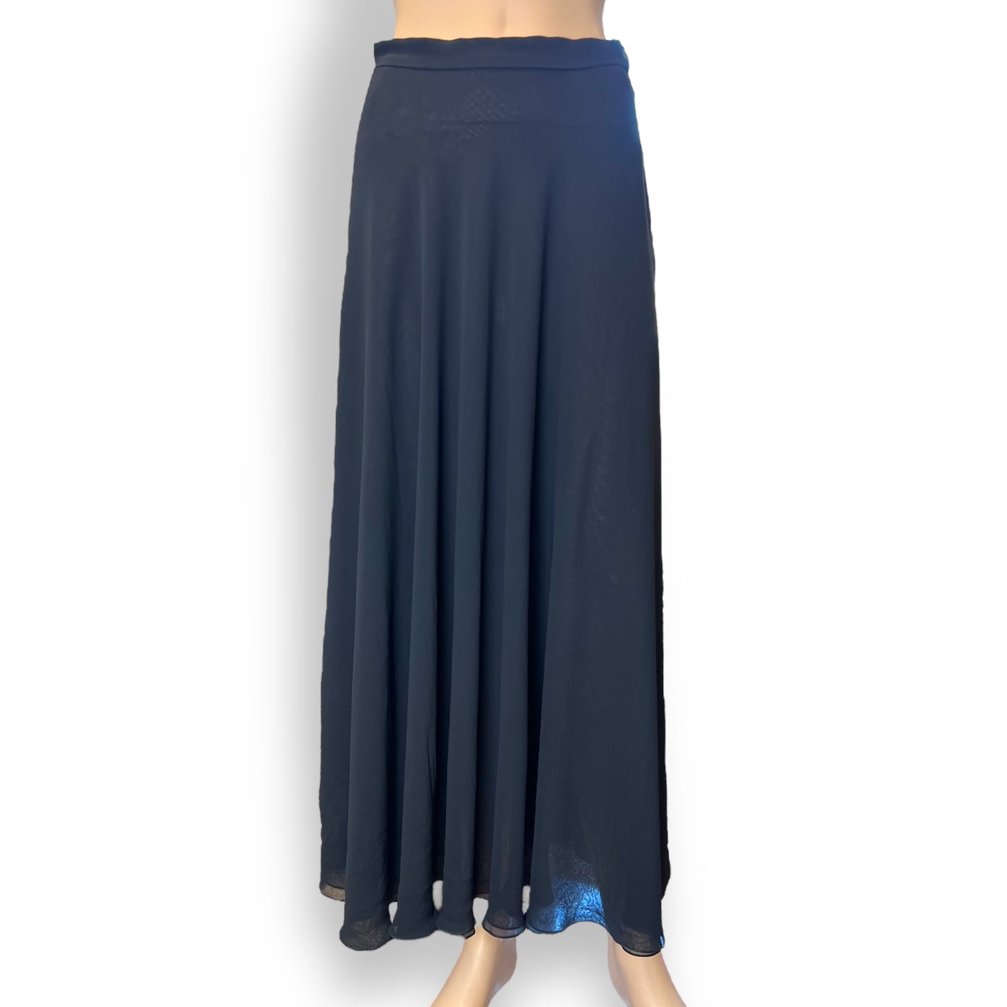 Frank Usher Chiffon Evening Skirt 80s