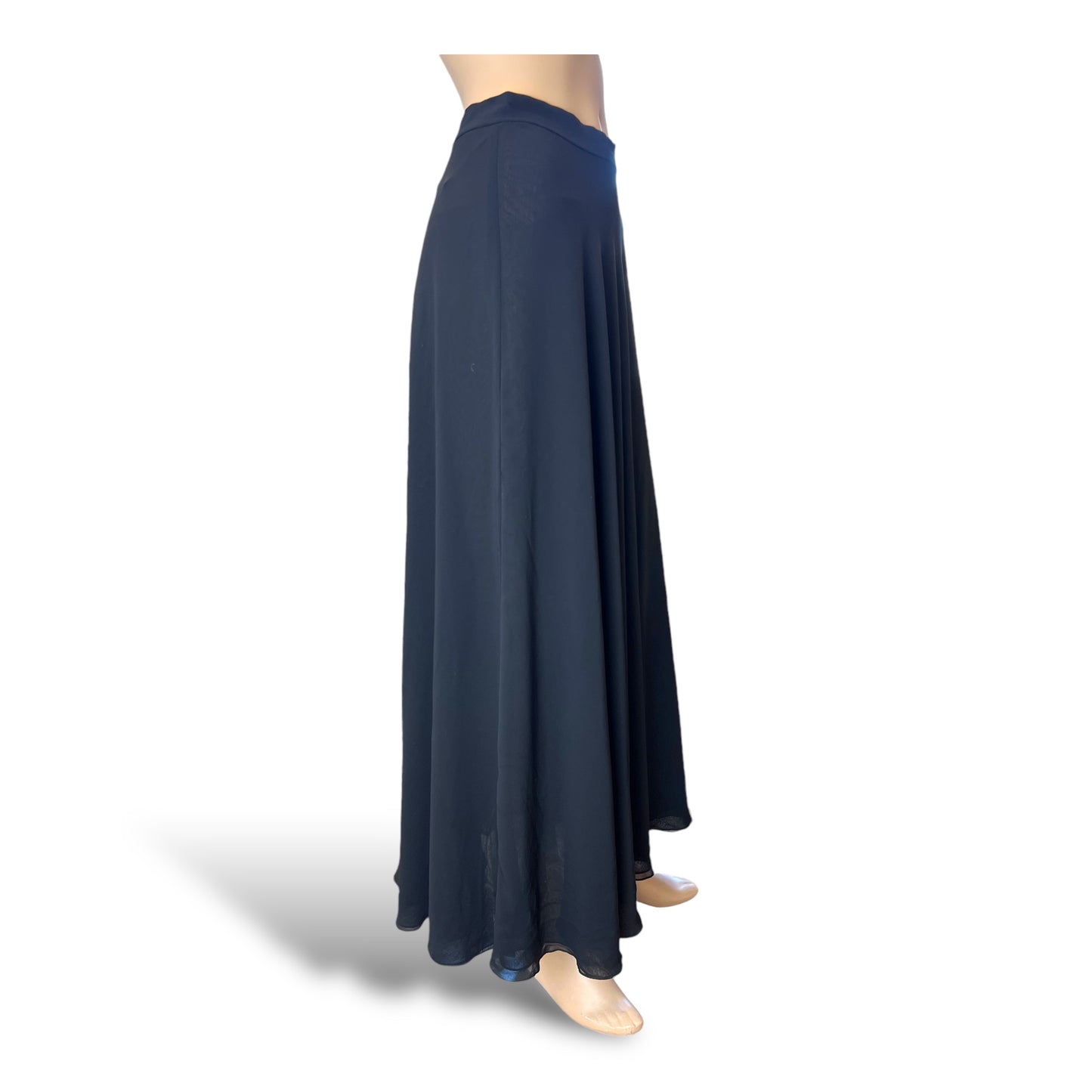 Frank Usher Chiffon Evening Skirt 80s