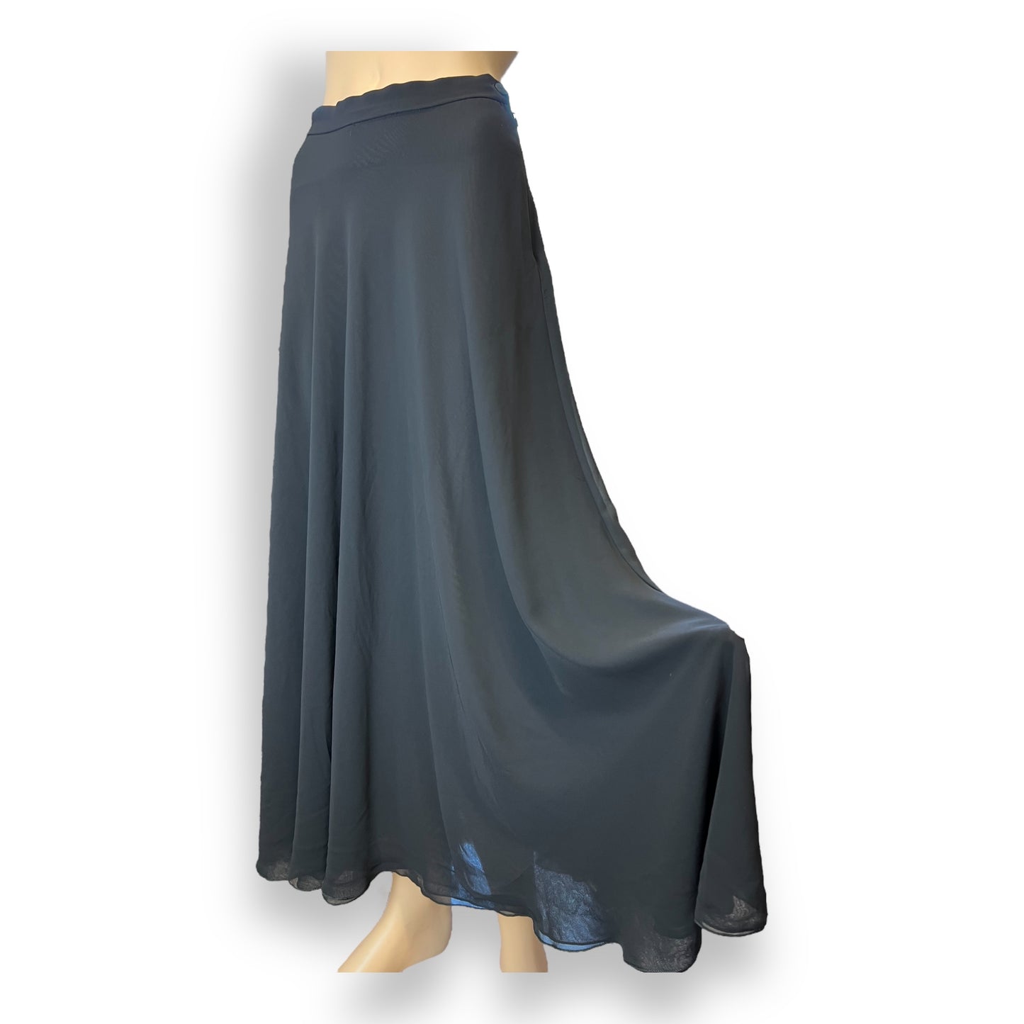 Frank Usher Chiffon Evening Skirt 80s