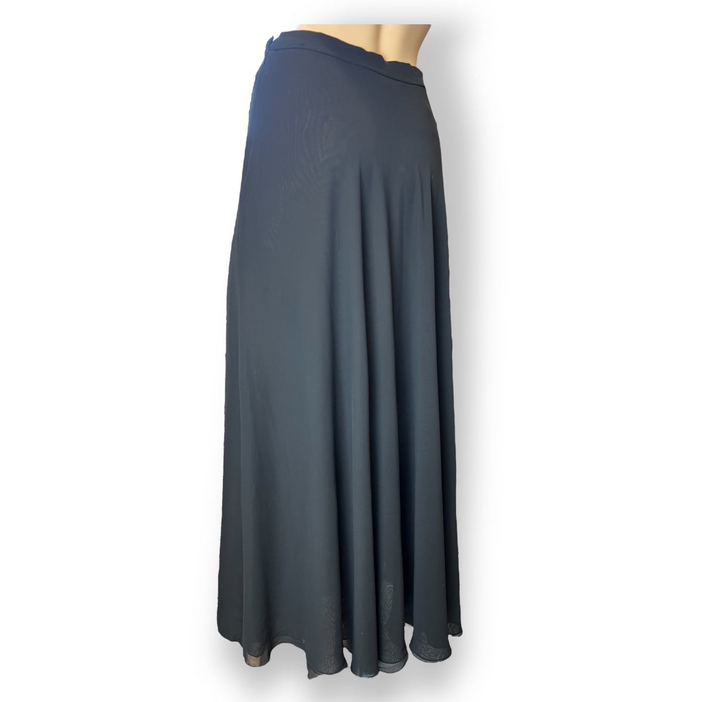 Frank Usher Chiffon Evening Skirt 80s