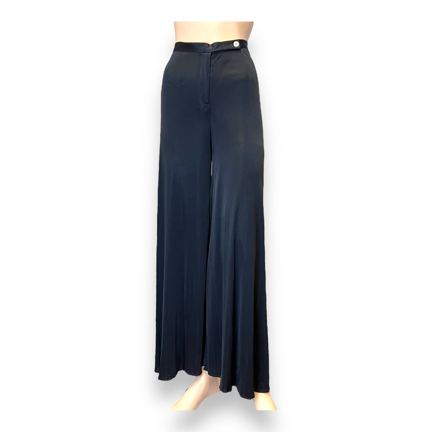 Dolce & Gabbana Black Evening Trousers 2000s