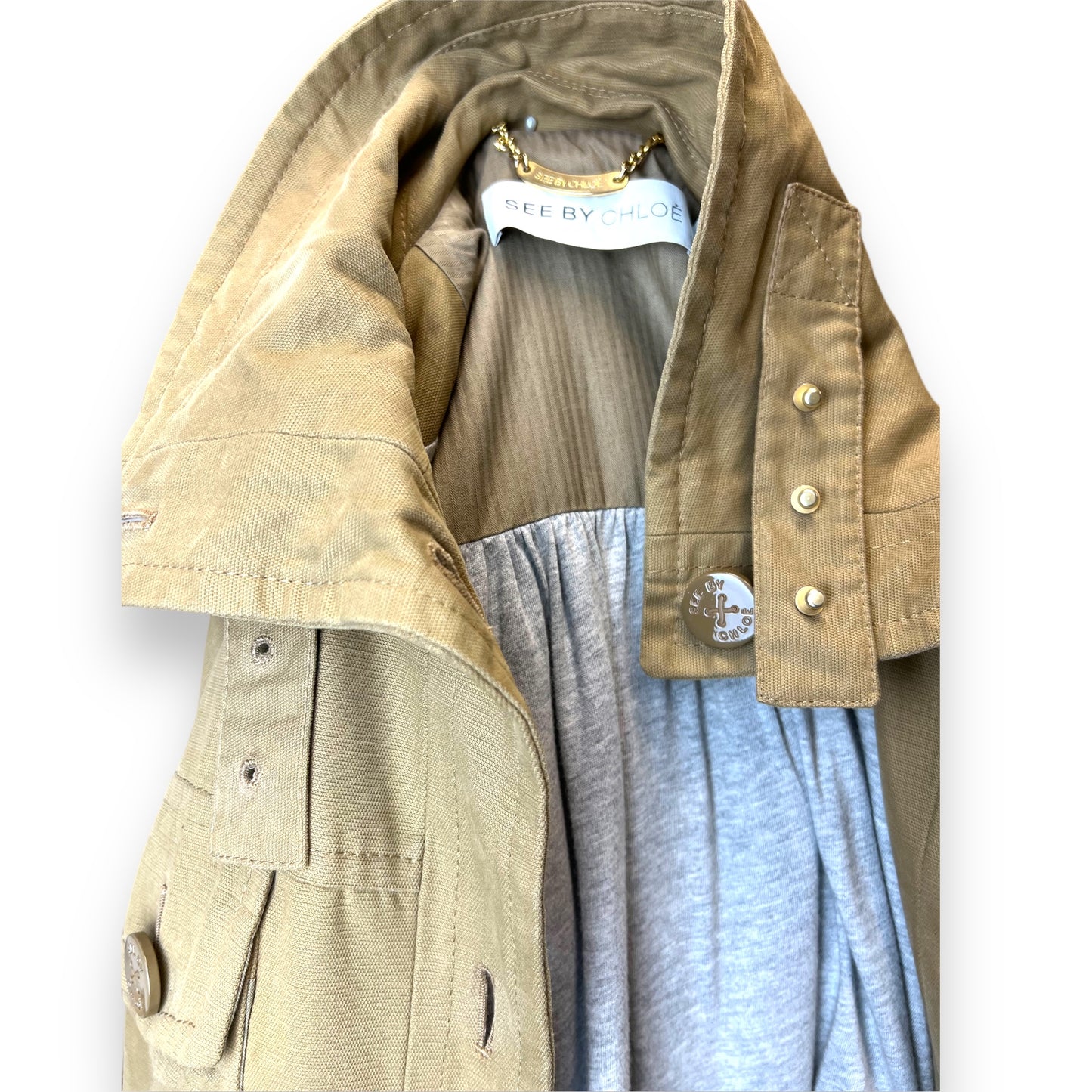 See By Chloe Cape Coat 2000s