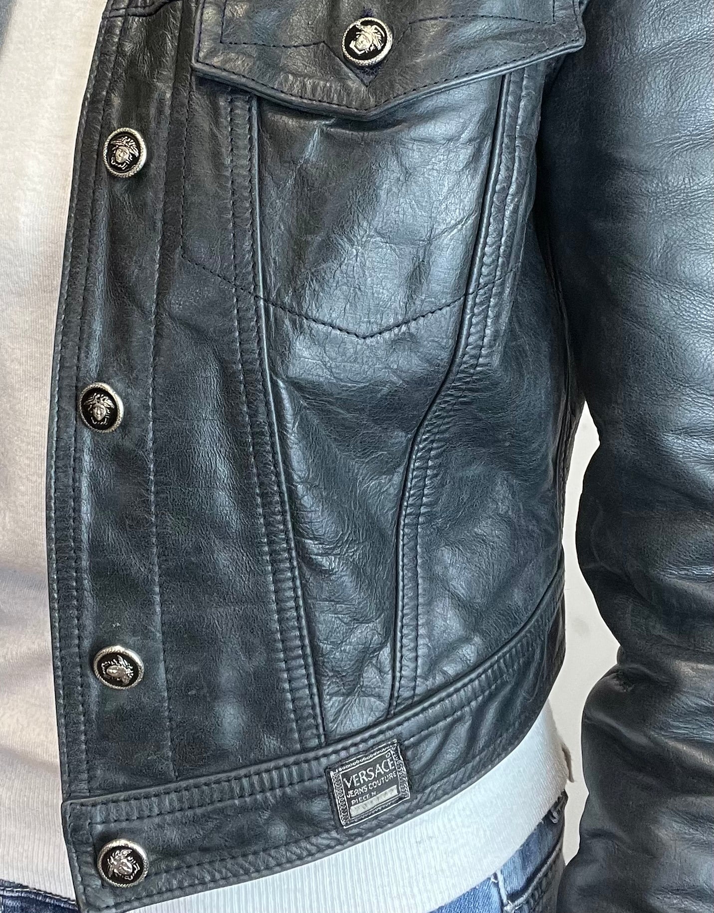 Versace Jeans Couture Biker Jacket 1990s