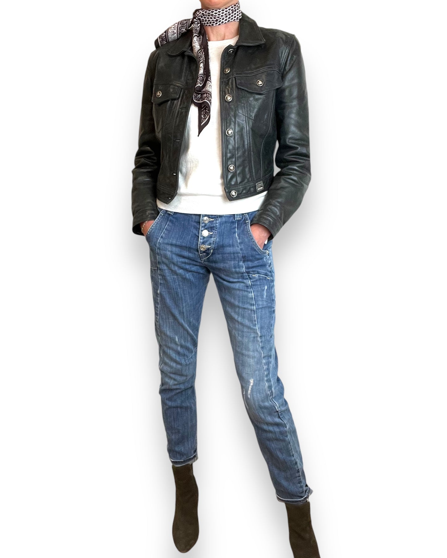 Versace Jeans Couture Biker Jacket 1990s