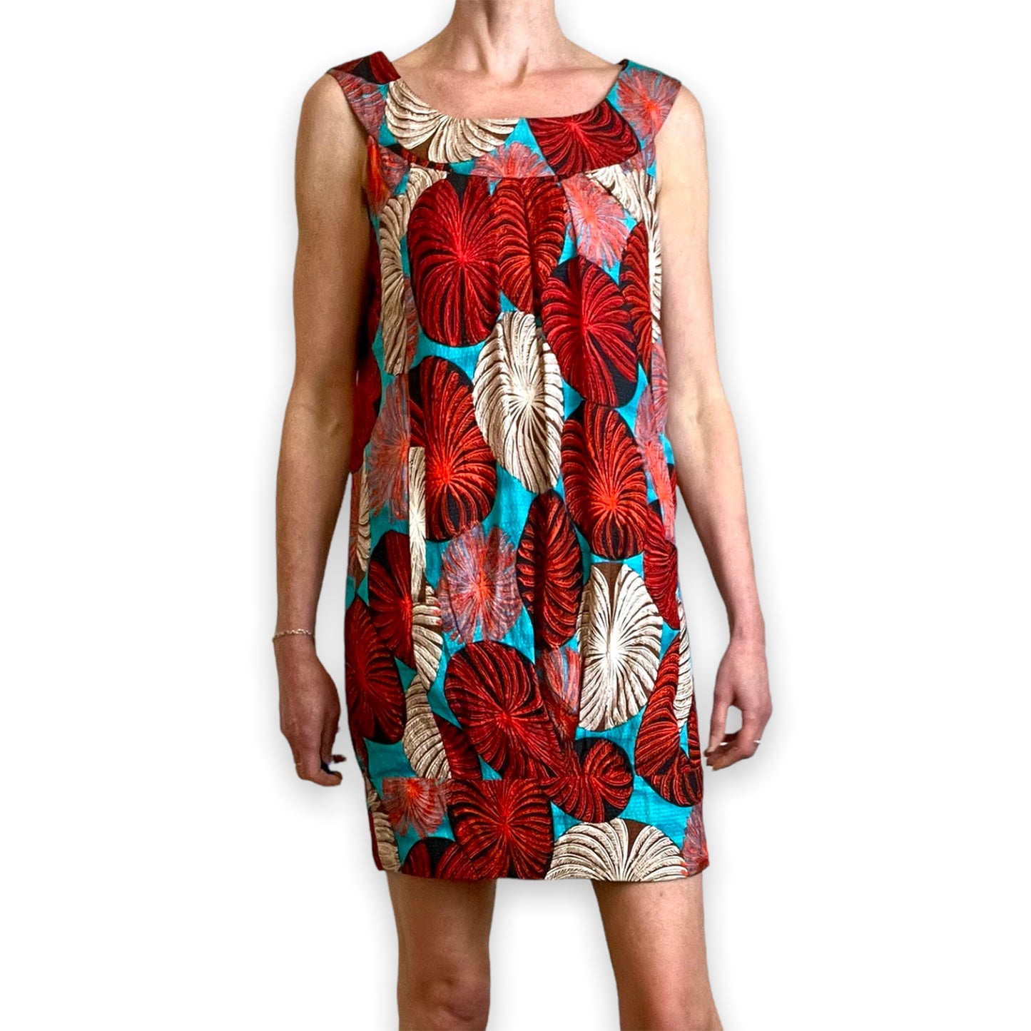 Diane Von Furstenberg tapered-hem silk dress