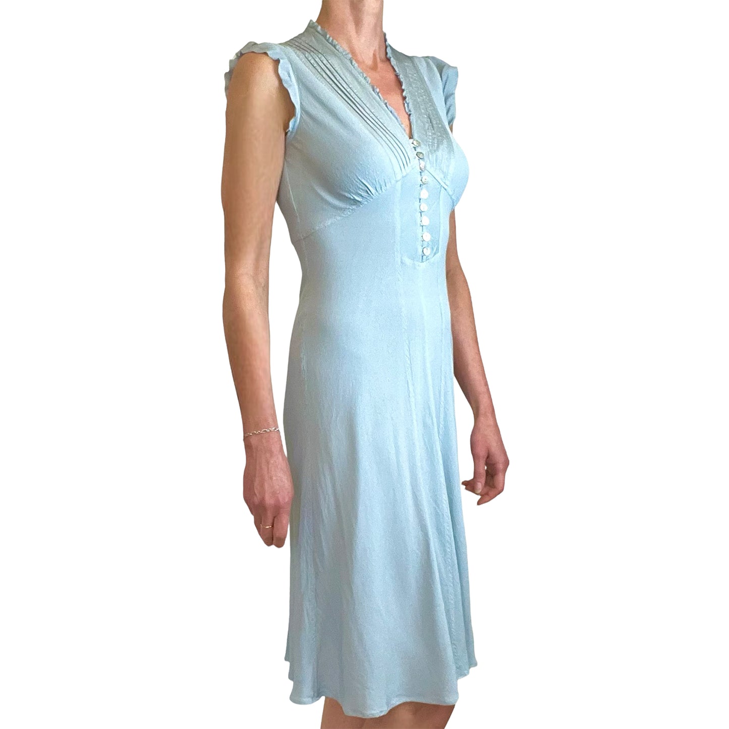 Ghost tea dress side