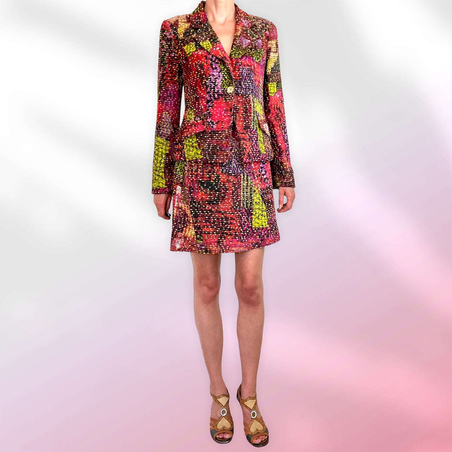 Christian Lacroix suit skirt