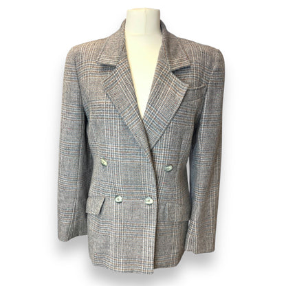 Jaeger Classic Tweed Blazer 1980s