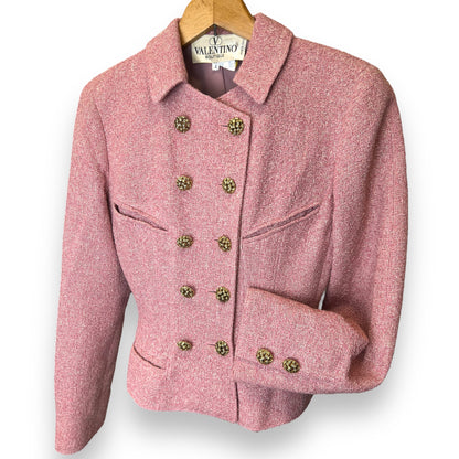 Valentino Boutique Pink Jacket 1980s