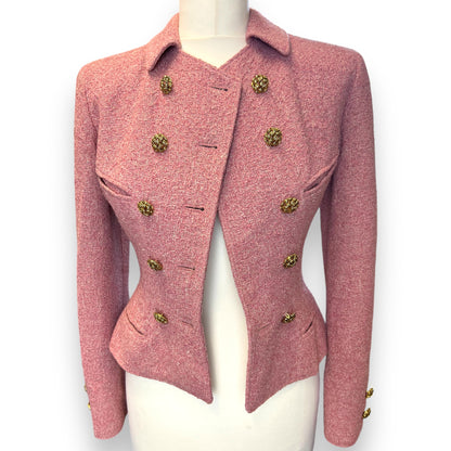 Valentino Boutique Pink Jacket 1980s