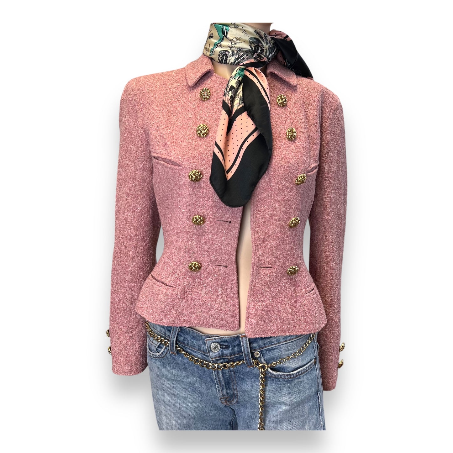Valentino Boutique Pink Jacket 1980s