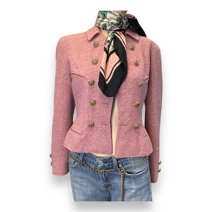 Valentino Boutique Pink Jacket 1980s
