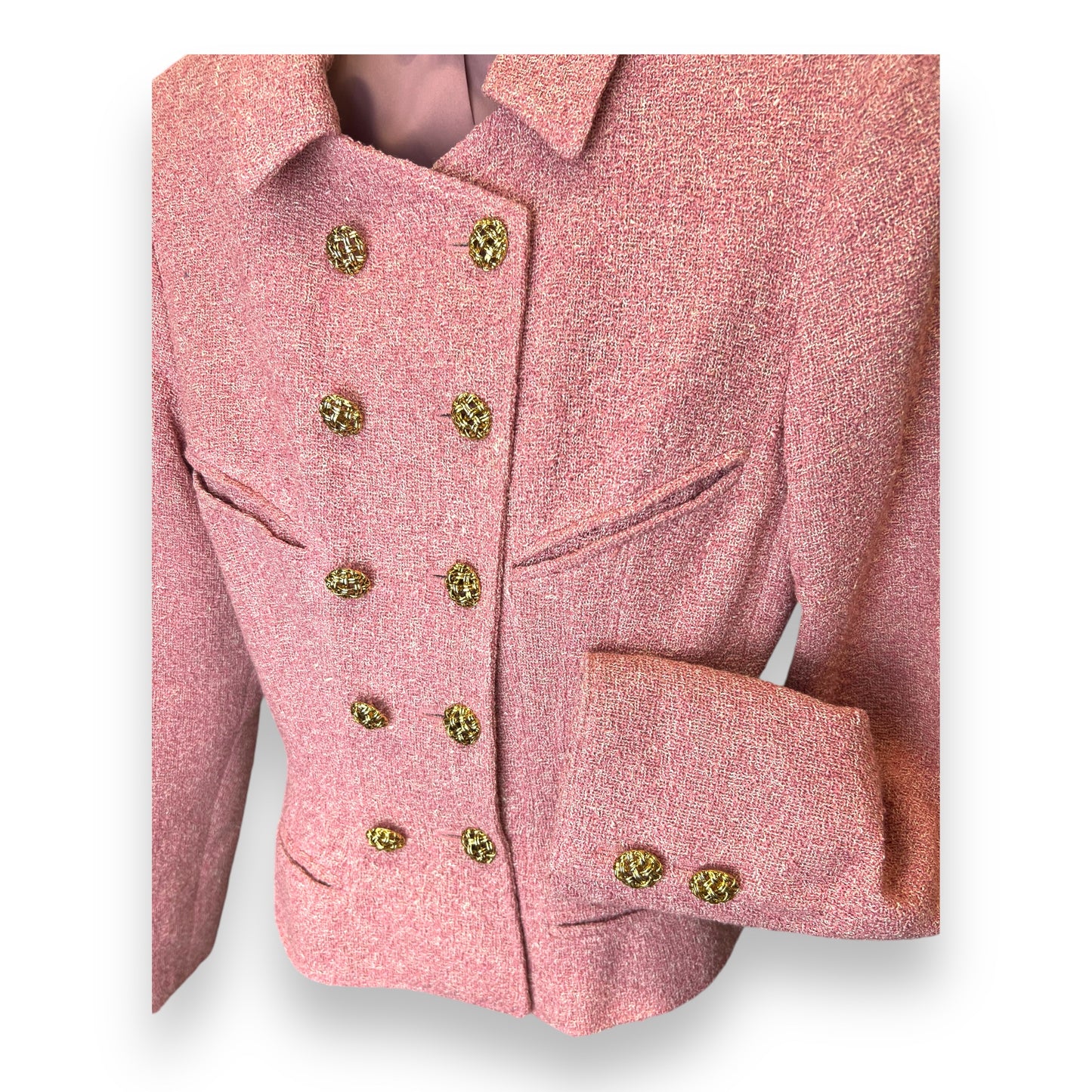 Valentino Boutique Pink Jacket 1980s