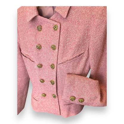Valentino Boutique Pink Jacket 1980s