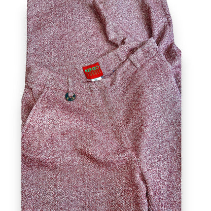 Kenzo Jungle Silk Blend Glitter Tweed Trousers