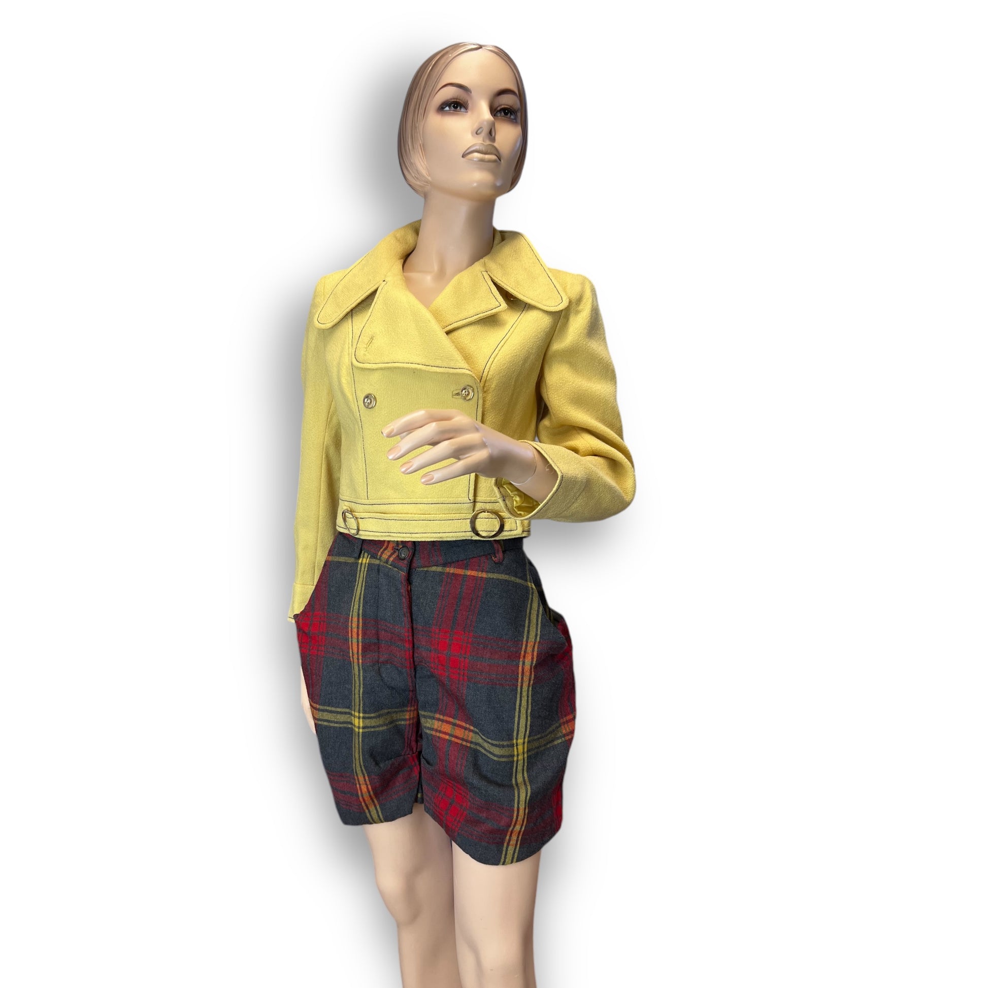 Vivienne Westwood Anglomania Tartan Shorts style example