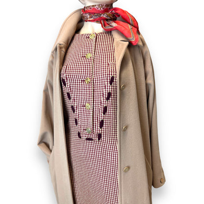 Valentino Boutique Cashmere Dress 1980s
