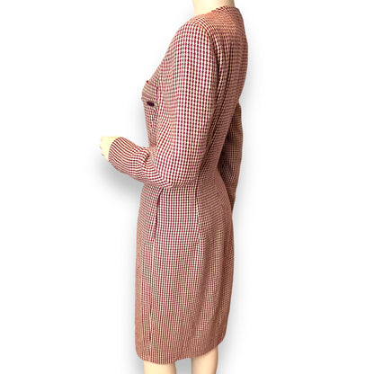 Valentino Boutique Cashmere Dress 1980s