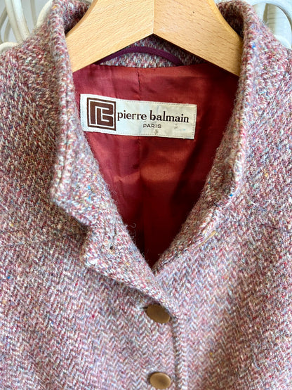Pierre Balmain Tweed Jacket 1970s