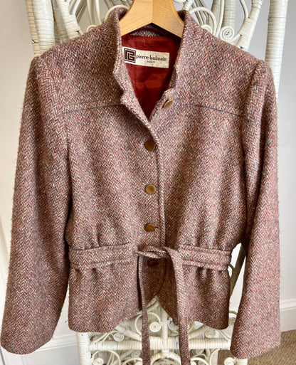 Pierre Balmain Tweed Jacket 1970s