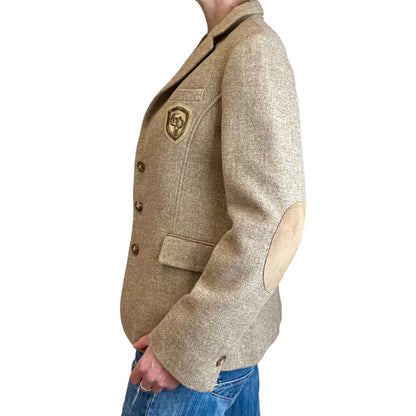 Gerard Darel Crested Blazer 90s