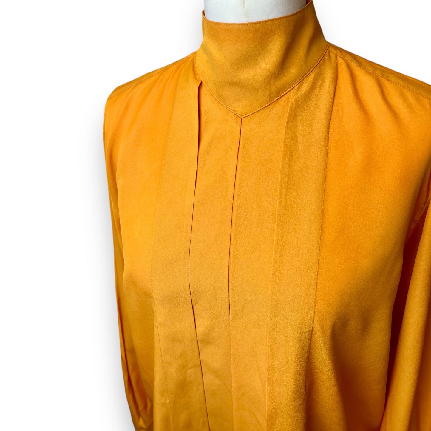 Christian Dior Mustard Blouse 1980s