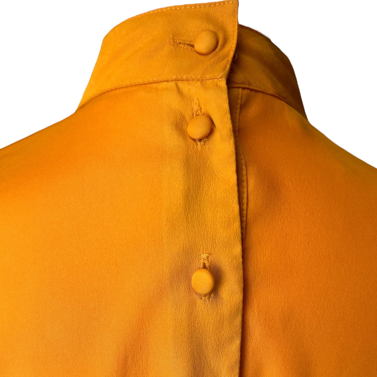 Christian Dior Mustard Blouse 1980s