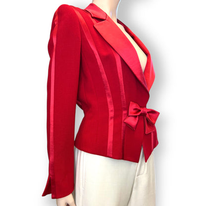 Escada Red Evening Jacket 1990s
