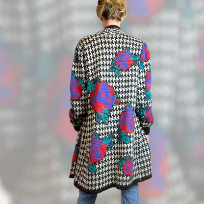 Jaeger Mohair Cardigan / Coat back