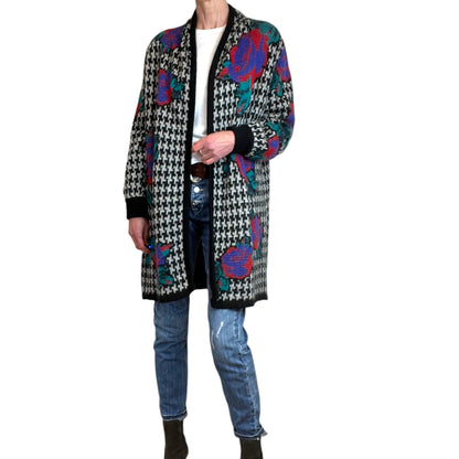 Jaeger Mohair Cardigan / Coat front