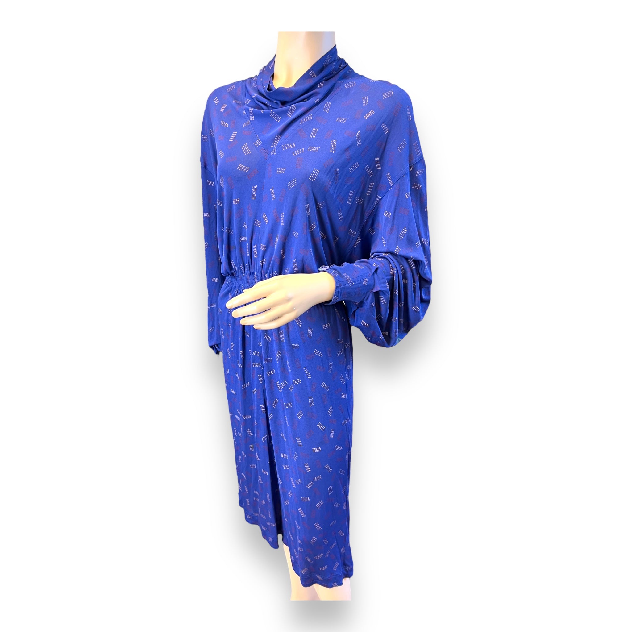 Jean Muir Batwing Dress 1980s – Copia Vintage