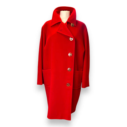 Jaeger Cashmere Red Coat 80s