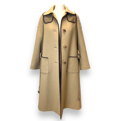 Baccarat Wool / Suede Coat 1970s