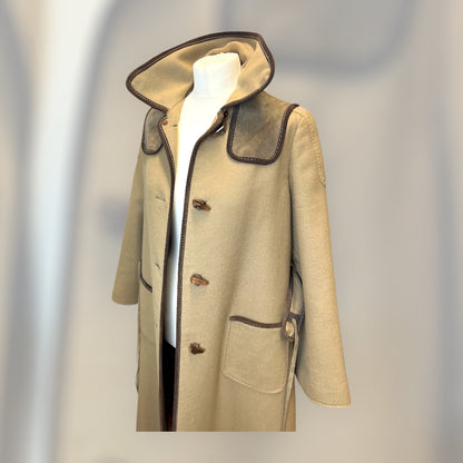Baccarat Wool / Suede Coat 1970s