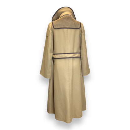 Baccarat Wool / Suede Coat 1970s